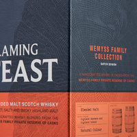 Flaming Feast packaging close up