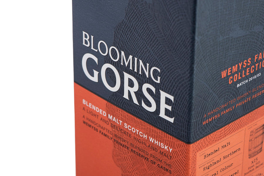 Blooming Gorse packaging close up